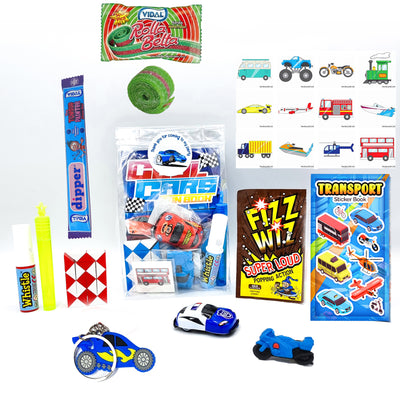 Pre Filled Racing Cars Party Goody Bags