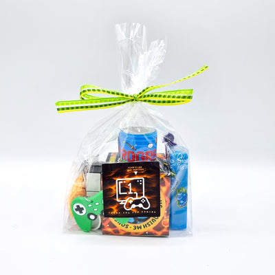 Pre Filled Children Birthday 'Floor Is Lava' Gamer Party Goody Bags, Party Favours With Toys And Sweets For Boys Girls.