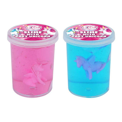 Pre Filled Unicorn Slime Birthday Party Goody Bags, Party Favours In Gift Bags For Girls With Toys And Candy.