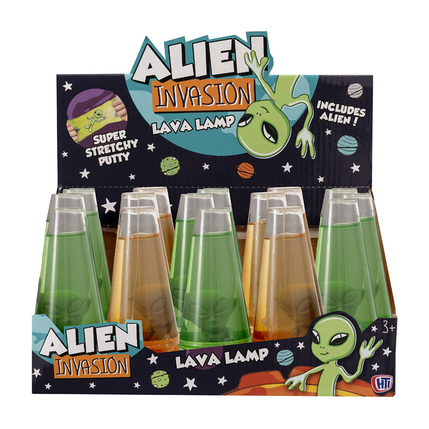 Pre Filled Alien Astronaut Birthday Party Favours Bags With Novelty Toys And Sweets For Children.