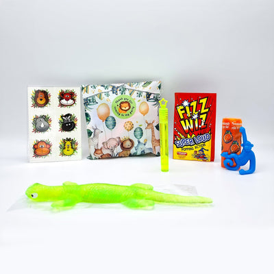 Unisex Pre Filled Animals Jungle Birthday Party Goody Bags With Toys And Sweets, Party Favours.