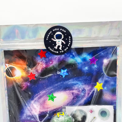 Pre Filled Galaxy Astronaut Space Party Bags, Rocket Space Goody Bags For Children, Party Favours.