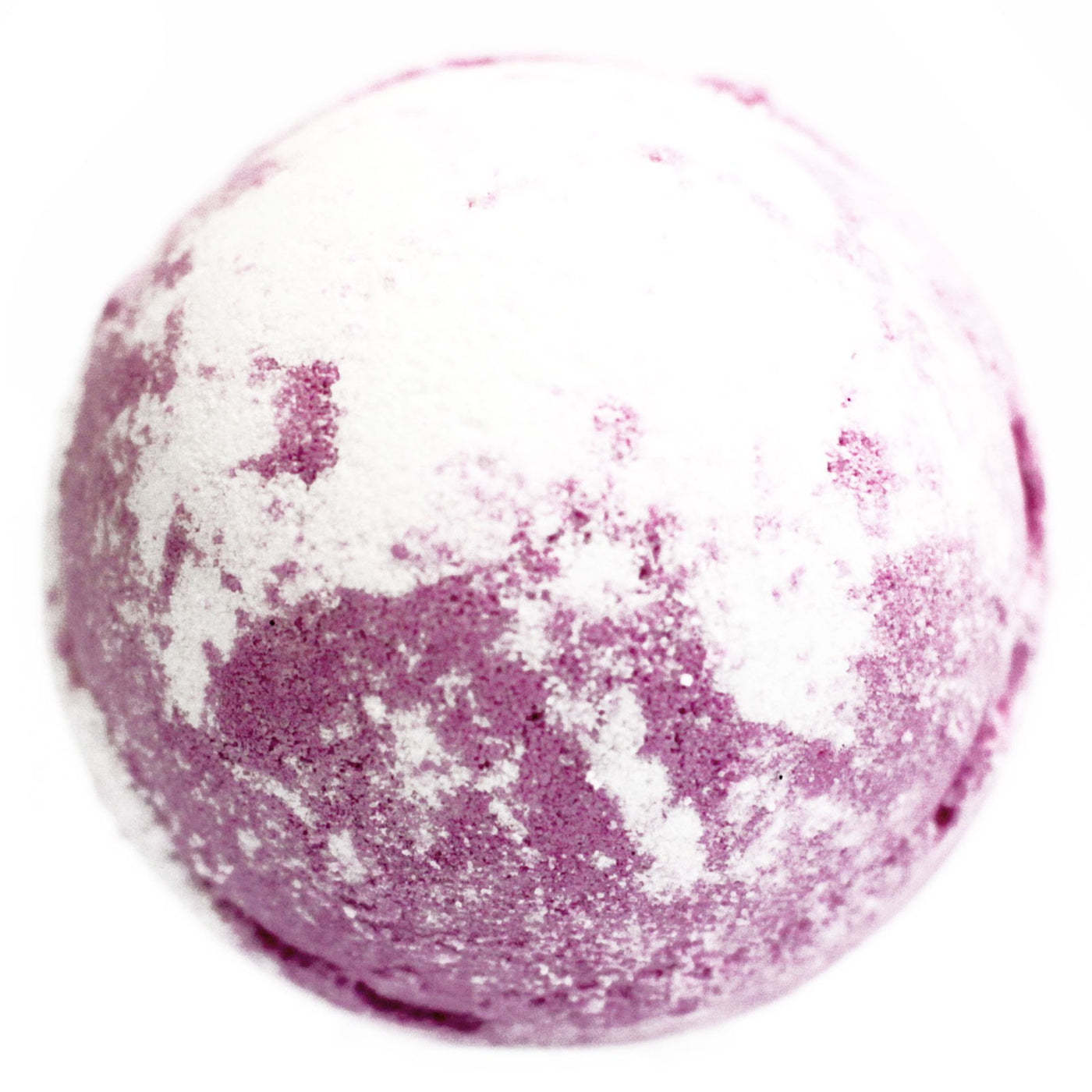 Large Shea Butter Bath Bomb With Raspberry And Black Pepper.
