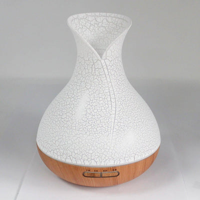  Shell Effect Palma LED Light And Timer Aroma Diffuser And Essential Oils Set.