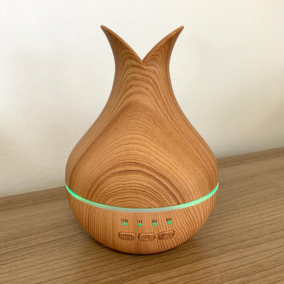 Palermo Ultrasonic Aroma Diffuser With USB Light Colour Change And Timer.