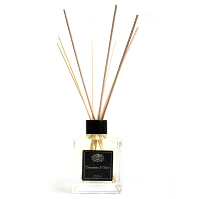 200ml Cinnamon & Clove Essential Oil Reed Fragrance Diffuser.