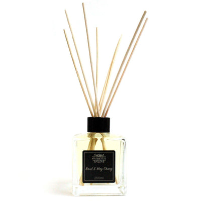 200ml Basil & Maychang Essential Oil Reed Diffuser.