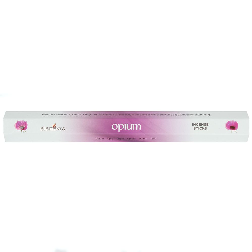 Set of 6 Packets of Elements Opium Incense Sticks