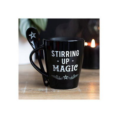 Stirring Up Magic Mug and Spoon Set