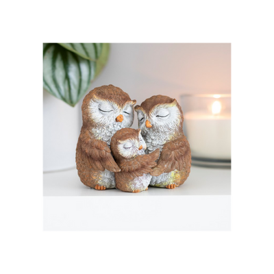 Owl-ways Be Together Owl Family Decorative Home Ornament.
