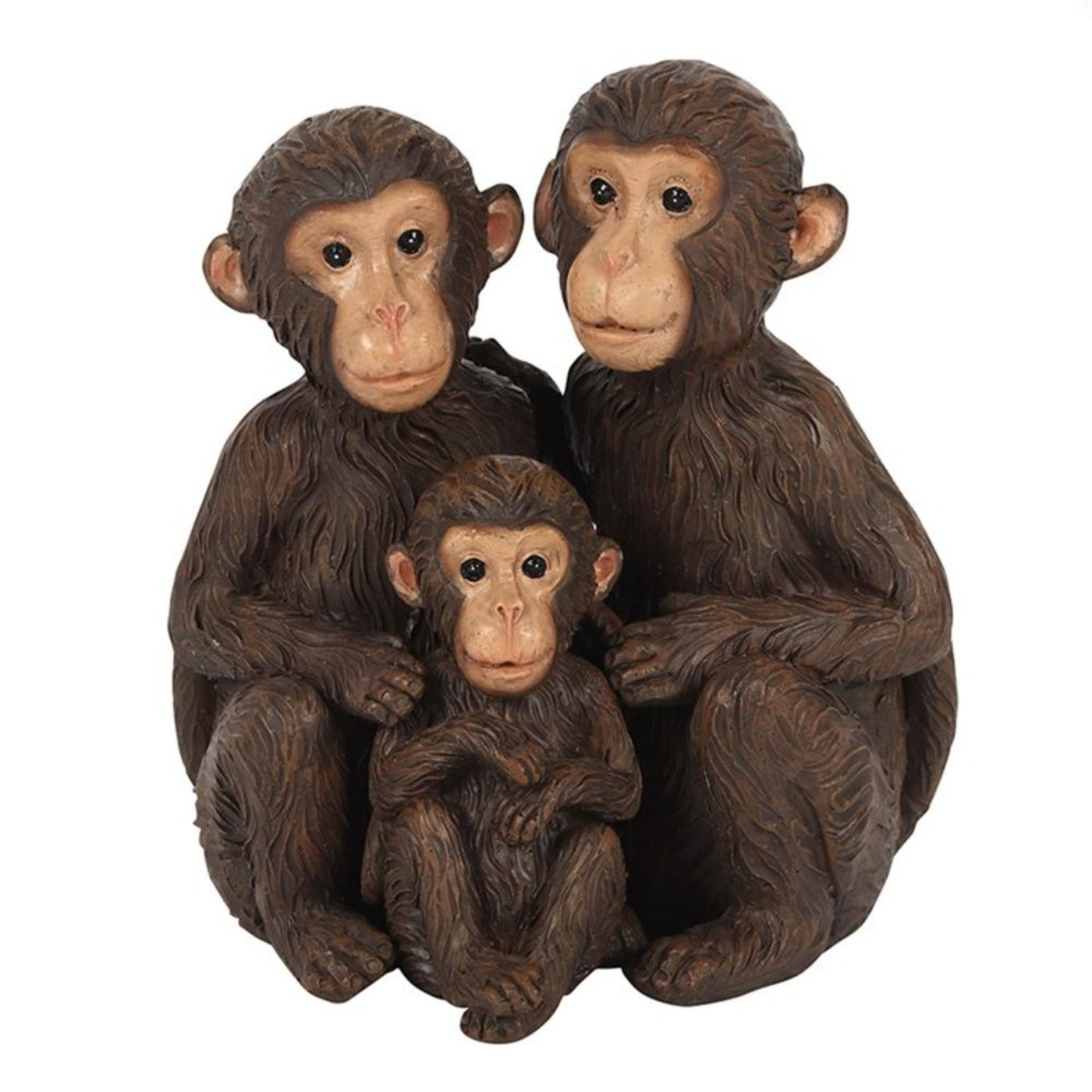 Monkey Family Decorative Home Ornament.