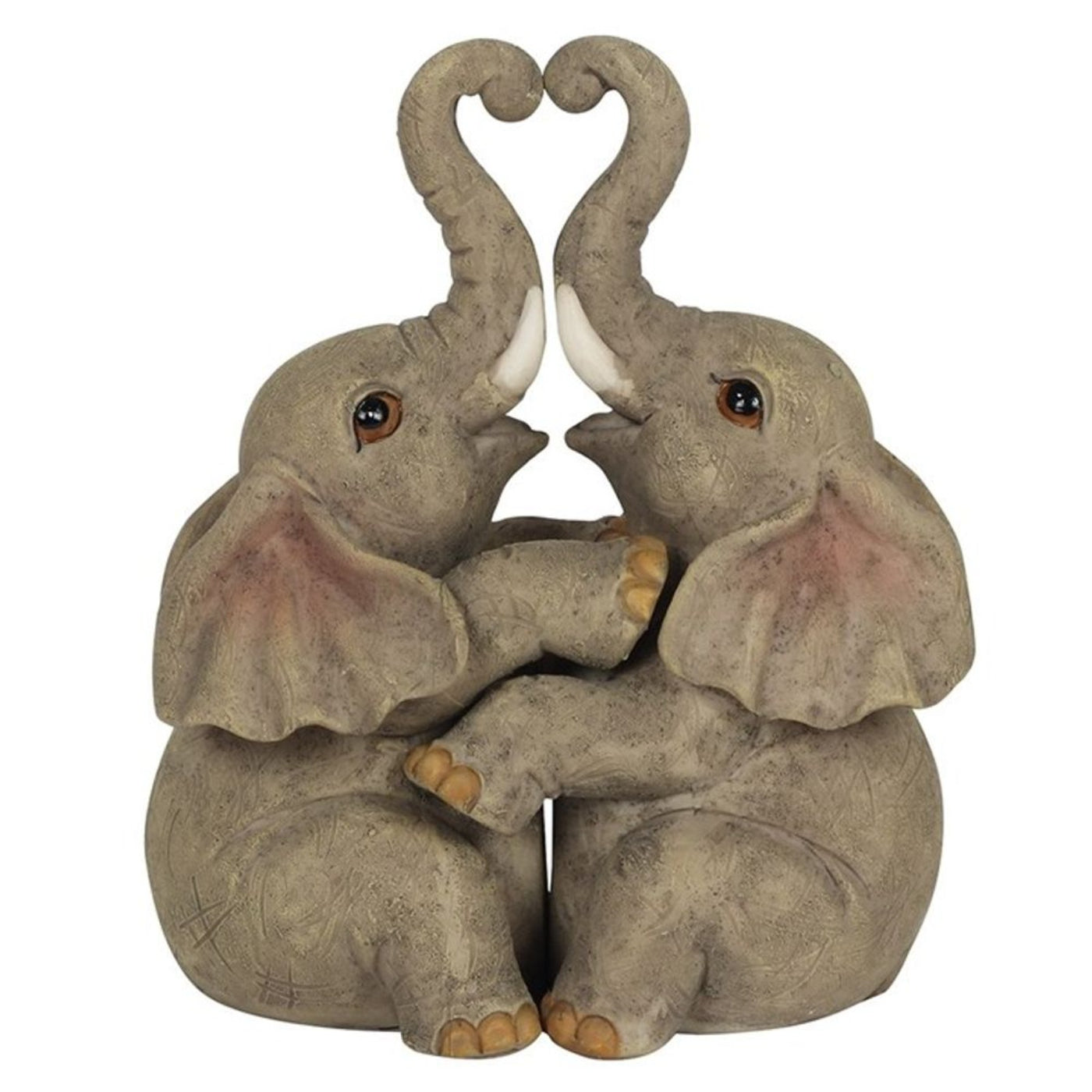 Elephant Couple Decorative Home Ornament.