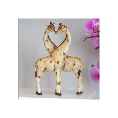 Giraffe Couple Decorative Home Ornament.