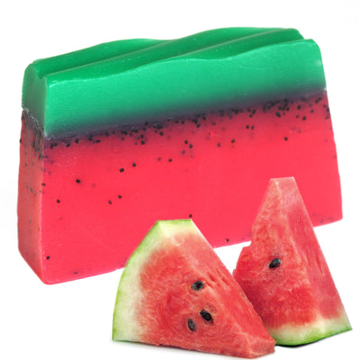 Tropical Paradise Watermelon Handmade Soap Slices 