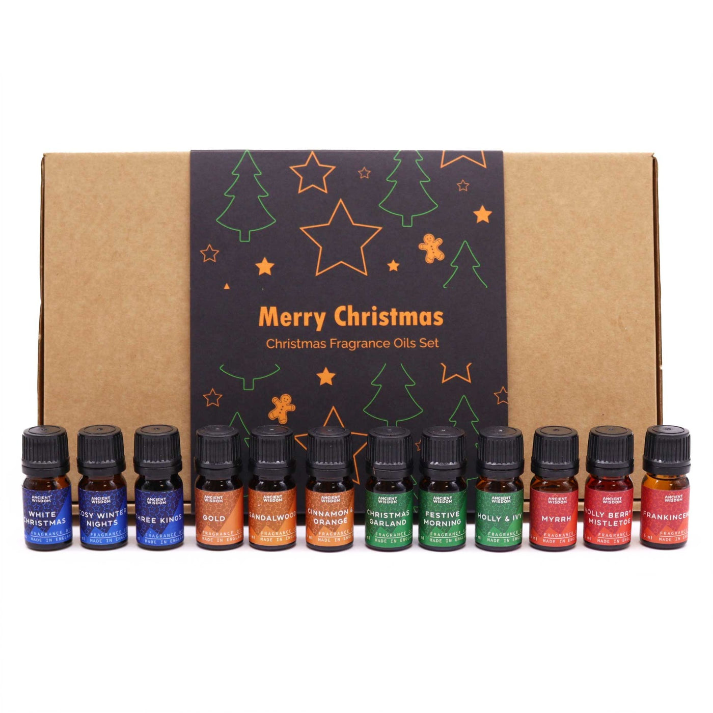 Christmas Scented Home Fragrance Oils Gift Set. 