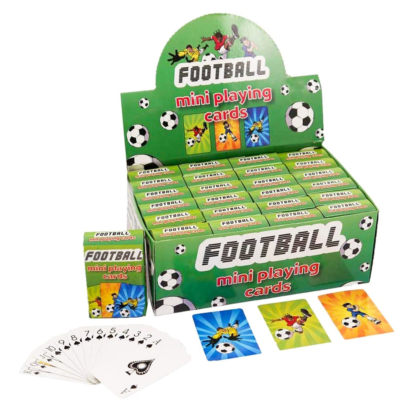 Pre-filled Green Football Birthday Party, Favours Goodie Bags With Sweets And Toys For Children.