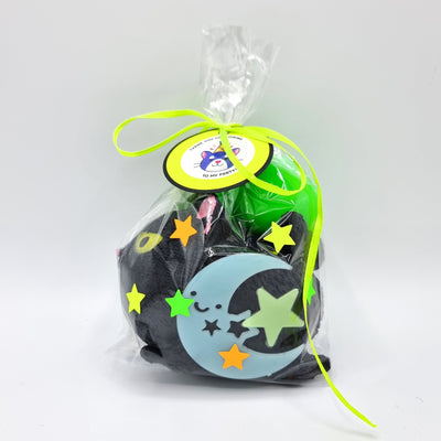 Glow Cat Birthday Party Goody Bags for Boys And Girls With Toys And Sweets.