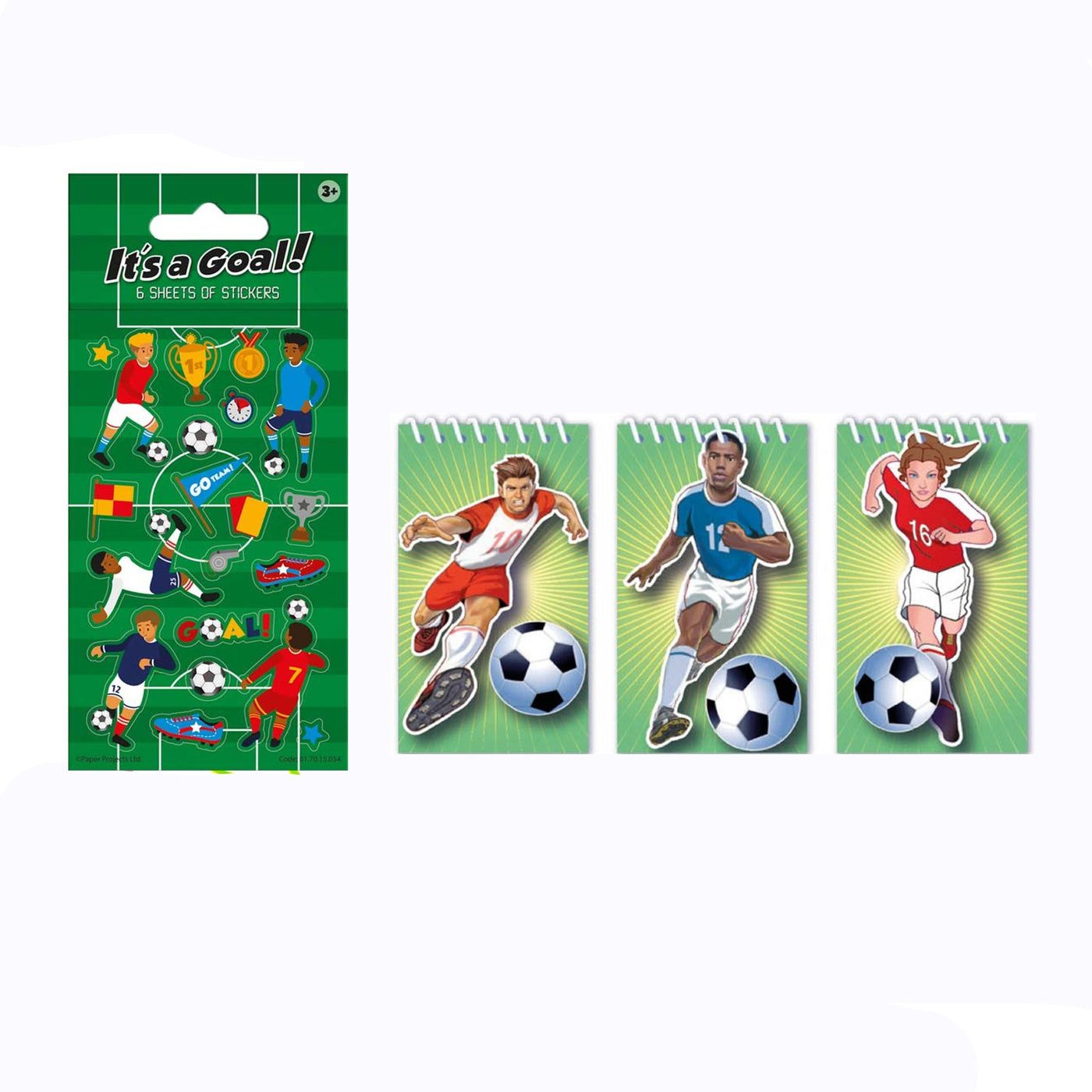 Children Pre Filled Green Red Birthday Football Party Favours With Toys And Sweets, For Boys And Girls.