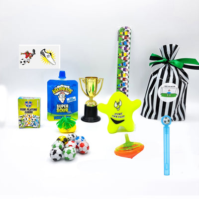 Pre Filled Football Birthday Party Favours Bags With Toys And Sweets