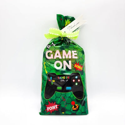 Pre Filled Birthday Gamer Party Goody Bags For Children With Gaming Toys And Sweets, Party Favours.