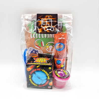 Pre Filled Gamer Birthday Party Bags With Toys And Sweets