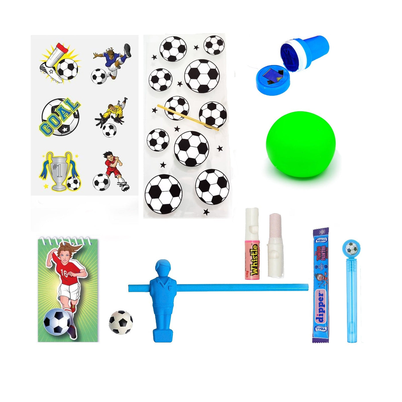 Football Party Favours, Party Bag Fillers, Goody Bags For Boys & Girls With Toys Candy And Gift Bag.