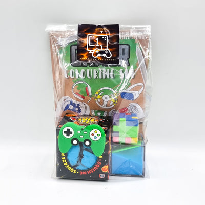 Children Pre Filled Gamer Birthday Party Bags With Toys And Sweets, Party Favours.