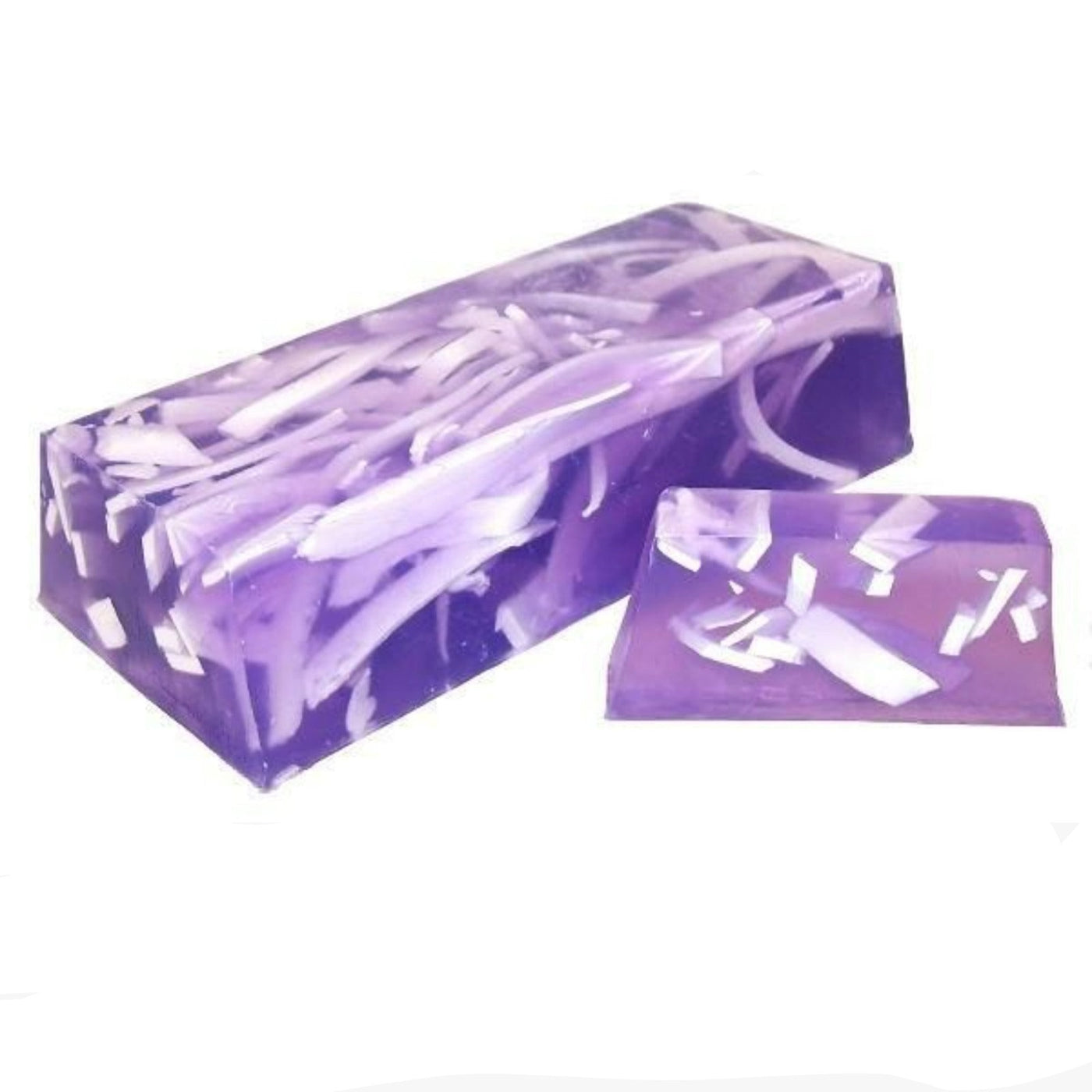 Texas Handcrafted Juicy Summer Purple Dewberry Body Soap Loaf.