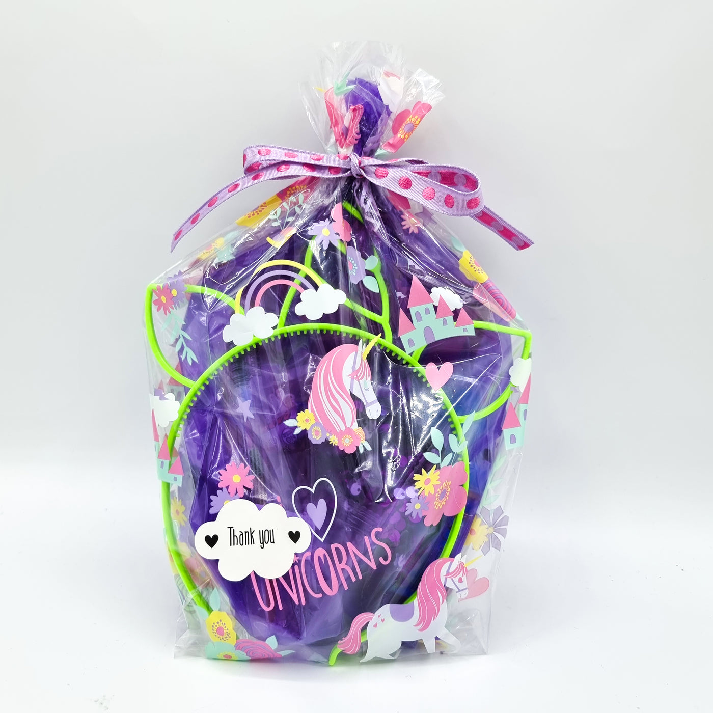 Pre Filled Birthday Unicorn Party Goody Bags With Toys And Sweets