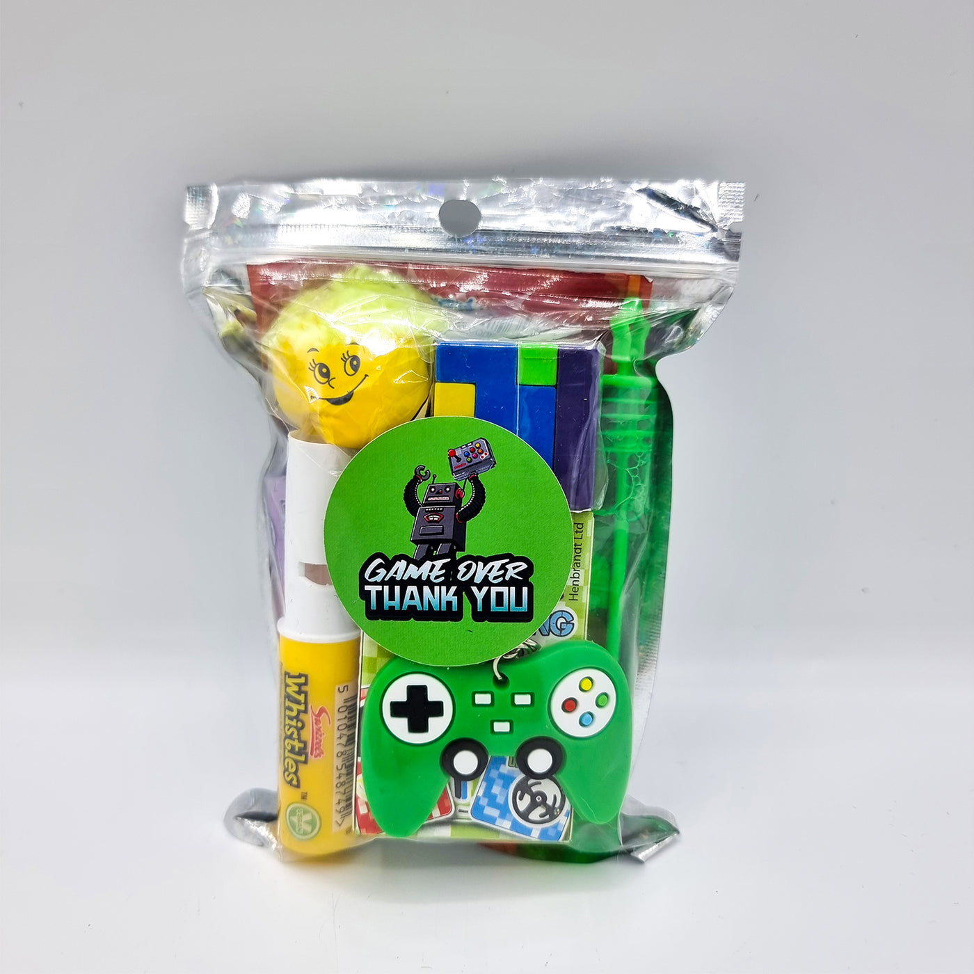 Pre Filled Mini Birthday Gamer Party Goody Bags With Toys And Sweets, Party Favours For Boys And Girls. 