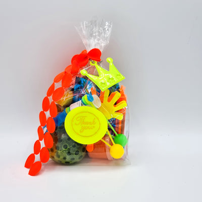 Pre Filled Neon Orb Goody Bags With Toys And Candy For Girls
