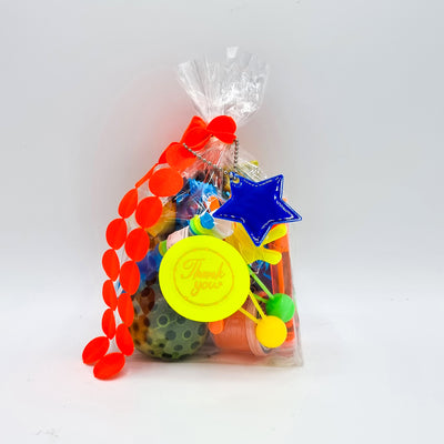 Pre Filled Neon Orb Goody Bags With Toys And Candy For Girls