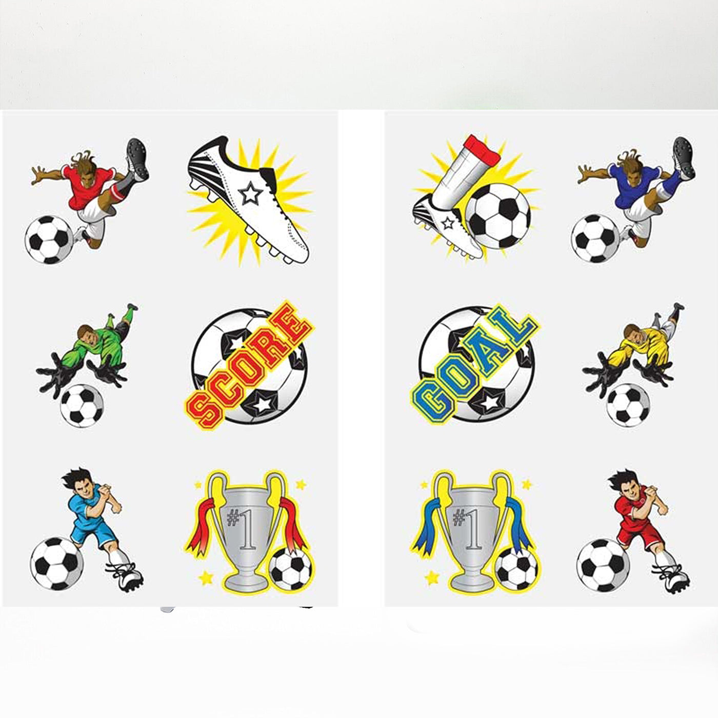 Children's Pre-filled Football Party Bags With Novelty Toys And Sweets.