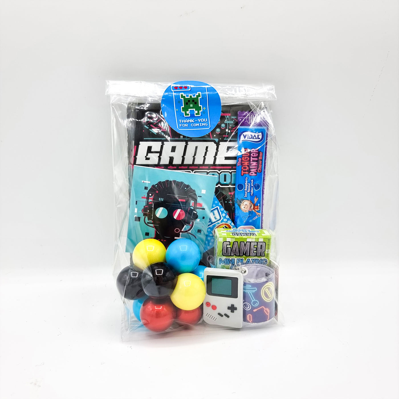 Pre Filled Retro Gamer Birthday Party Goody Bags 
