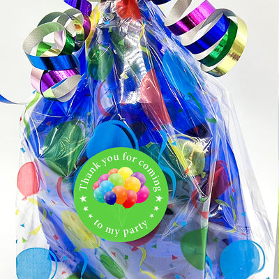 Ready-made Party Favours Bags With Colourful Novelty Toys And Sweets For Boys And Girls. 
