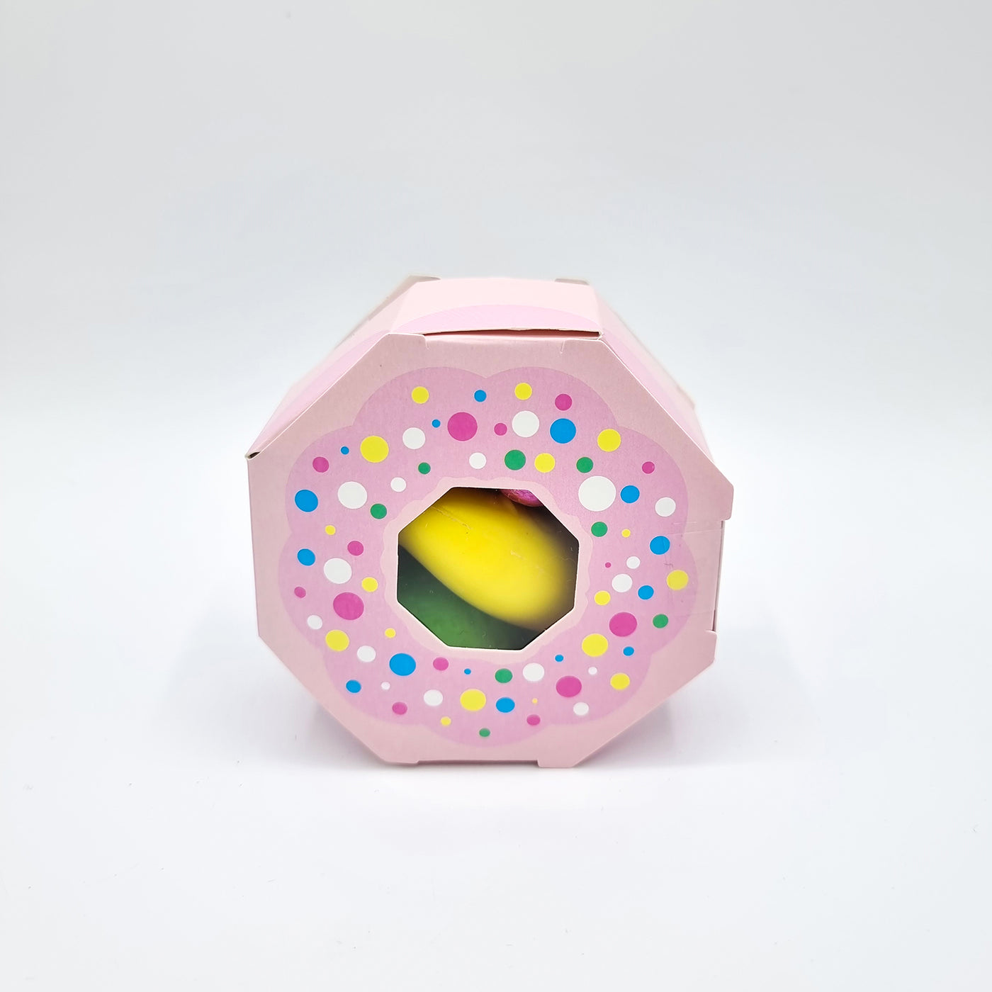 Pre Filled Donut Party Gift Boxes With Sweets And Mini Toys, Party Favours For Girls And Boys