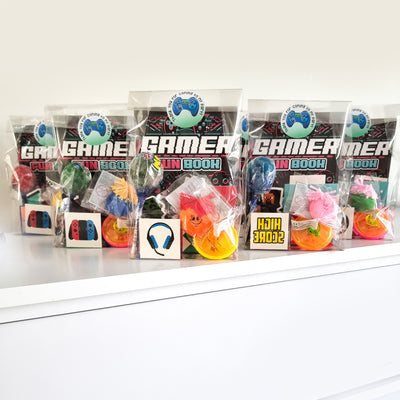 Children Gamer Pre Filled Goody Bags With Toys And Sweets. Party Favours For Boys And Girls.