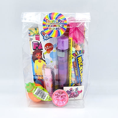 Pre Filled Fashion Party Goody Bags With Toys And Sweets. Party Favours For Girls.