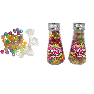Pre filled party goody bags, party favours with toys and candy for girls.