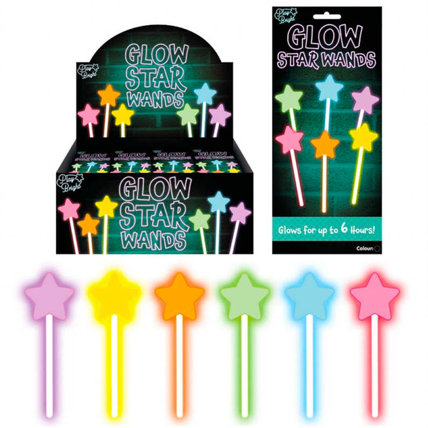 Unisex Pre Filled Neon Glow Party Goody Bags With Glow Toys And Sweets, Party Favours For Boys And Girls.