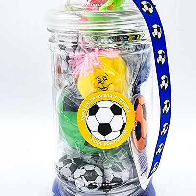 Pre Fille Leeds United Birthday Party Gift Jars