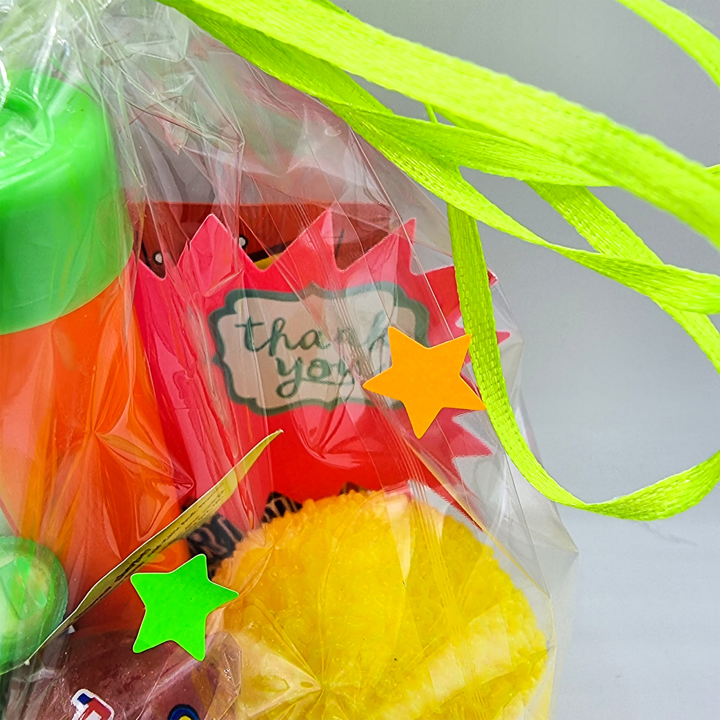 Pre Filled Neon Glow Party Goody Bags For Boys And Girl, Unisex Party Favours With Light Up Toys And Sweets For Boys And Girls.