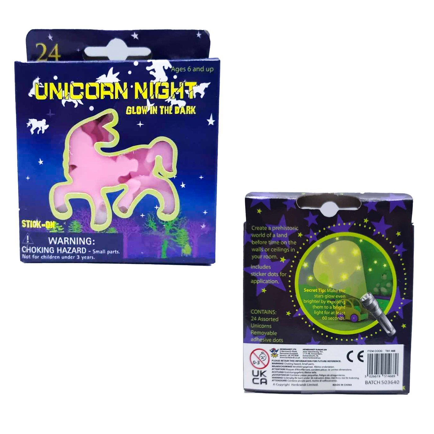Pre Filled Magical Horn Unicorn Birthday Party Favours For Girls With Unicorn Toys.