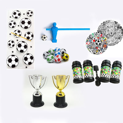 Football Party Favours, Party Bag Fillers, Goody Bags For Boys & Girls With Toys And Gift Bag.