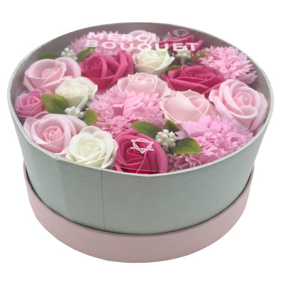 Baby Shower Pink Soap Flower Gift Box