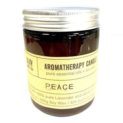   Essential Oil Aromatherapy Soy Wax Candles 200g.