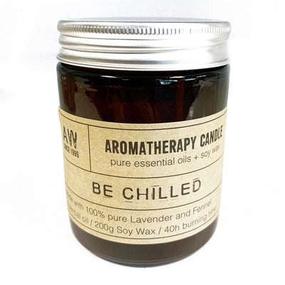  Essential Oil Aromatherapy Soy Wax Candles 200g.