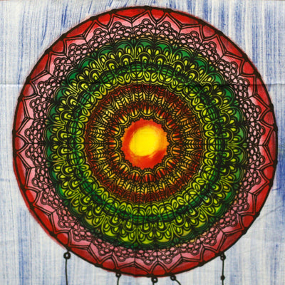 Hand-brushed Cotton Wall Hangings Tapestry, Dream Catcher Design