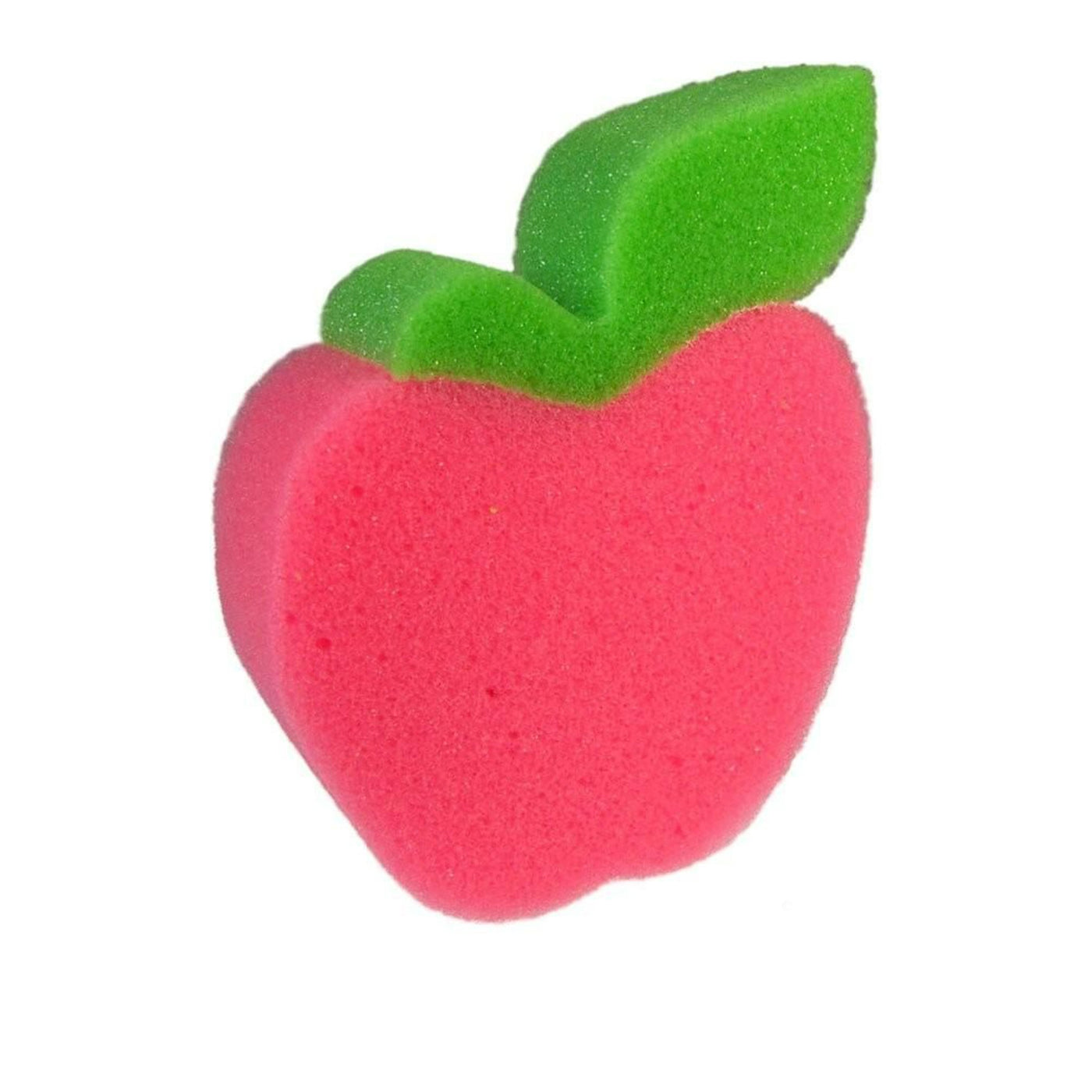 Set Of 2 Red Apple Novelty Body Sponges.