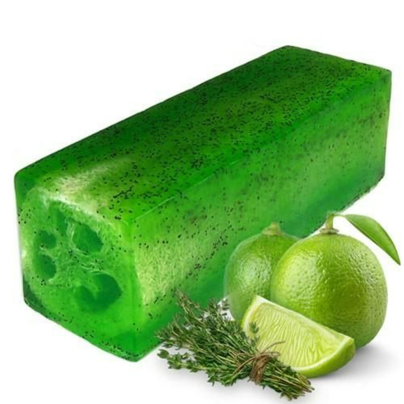 Loofah Soap Loaf - Zesty Lime & Thyme